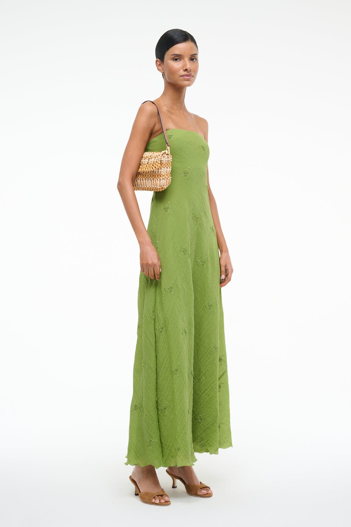 CASSIE DRESS GARDEN GREEN - STAUD near me