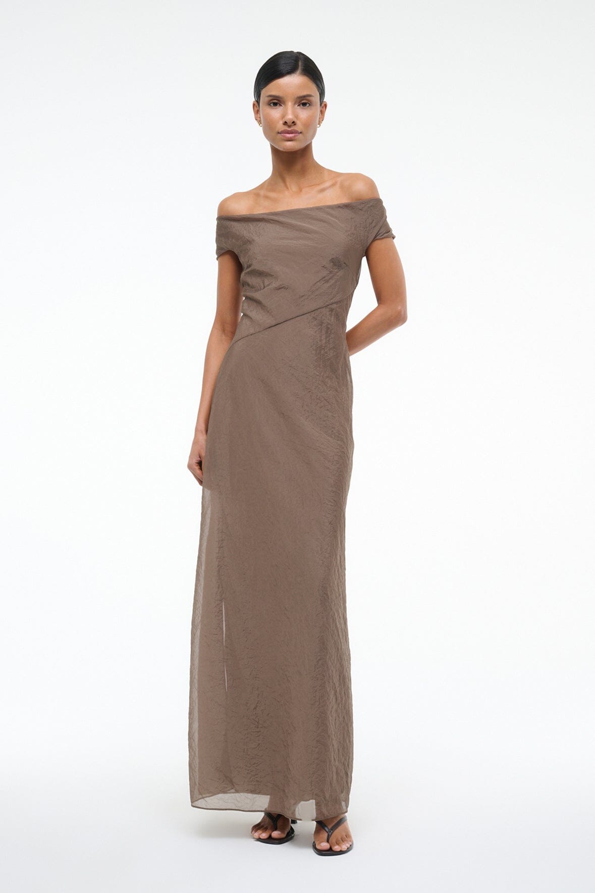 CHEYENNE DRESS TAUPE - STAUD near me