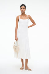 ELLEN DRESS IVORY - STAUD US