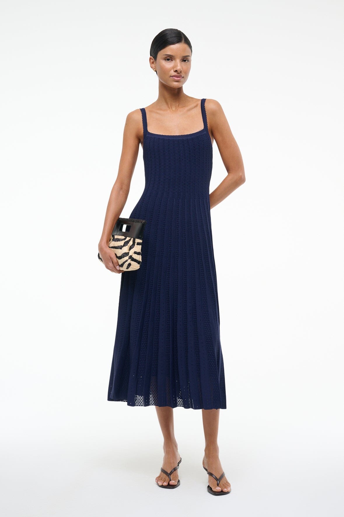 ELLEN DRESS NAVY - STAUD near me