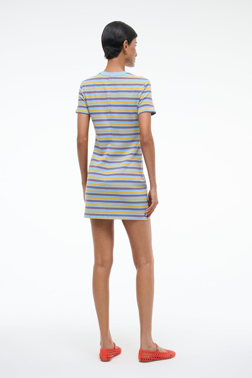 WADE DRESS LINUS STRIPE - STAUD outlet