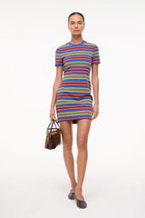 WADE DRESS SPECTRUM STRIPE - STAUD for sale