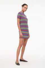 WADE DRESS SPECTRUM STRIPE - STAUD for sale