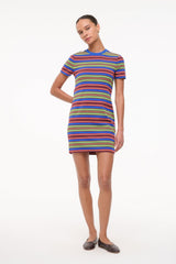 WADE DRESS SPECTRUM STRIPE - STAUD for sale