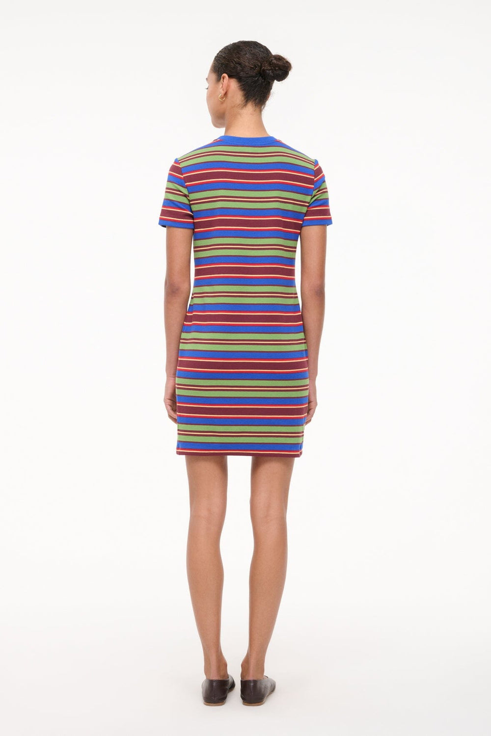 WADE DRESS SPECTRUM STRIPE - STAUD for sale
