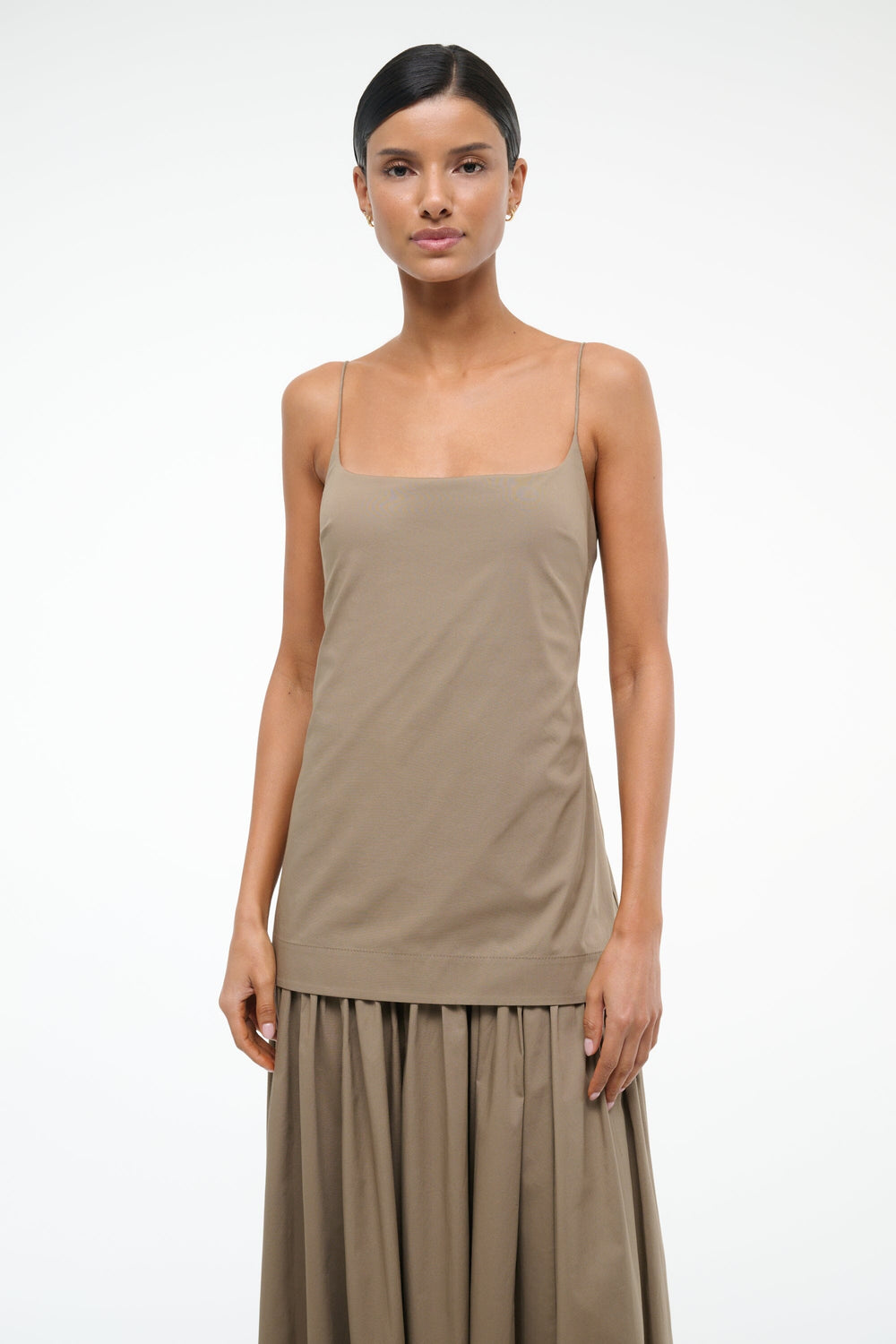 ARI DRESS TAUPE - STAUD sale