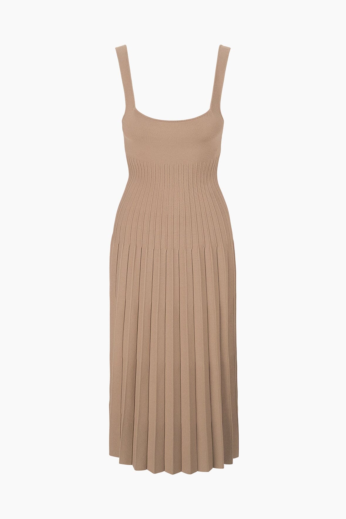 ELLISON DRESS TAUPE - STAUD for sale