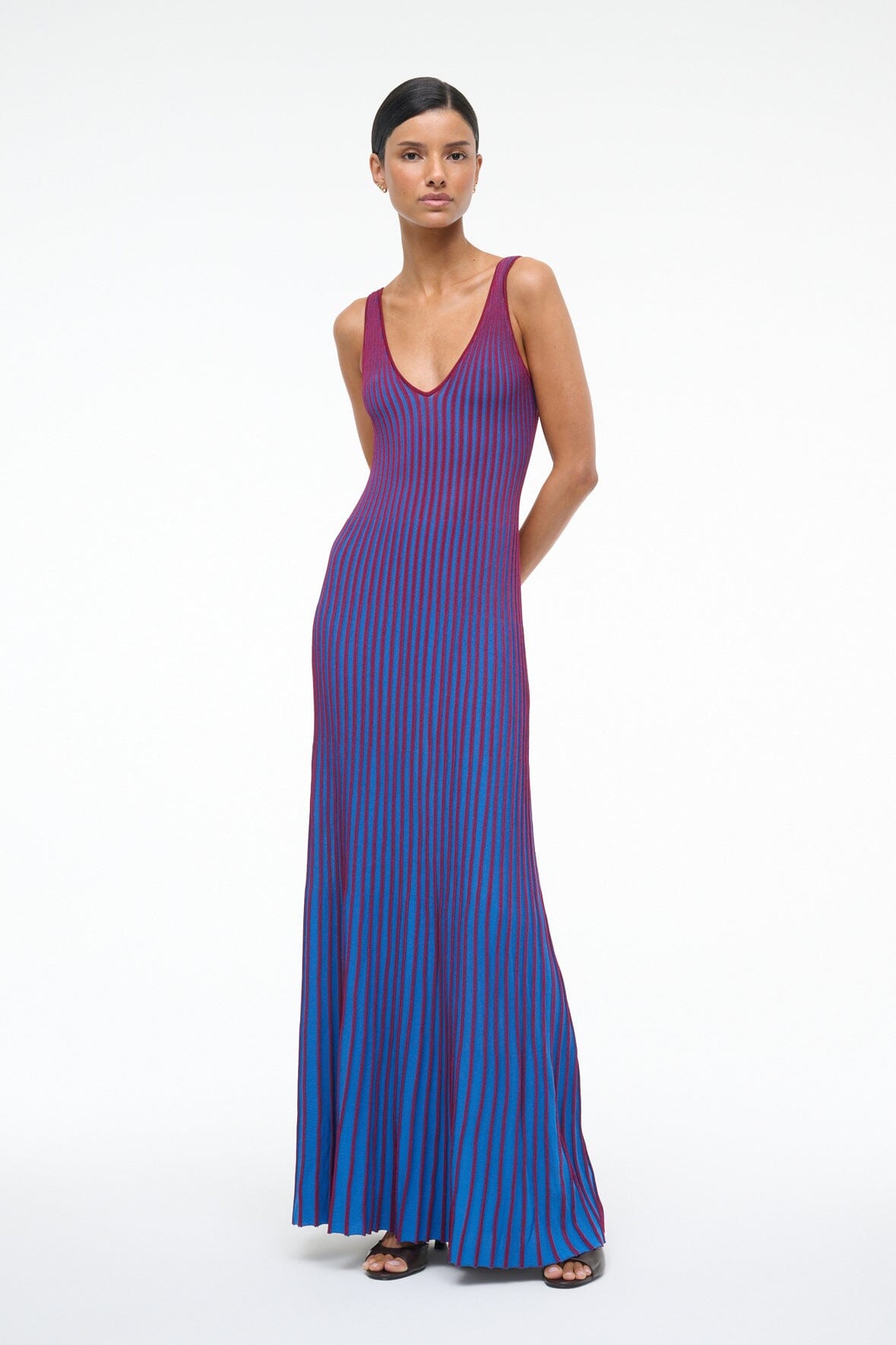 CLARETTA DRESS ATLAS - STAUD outlet