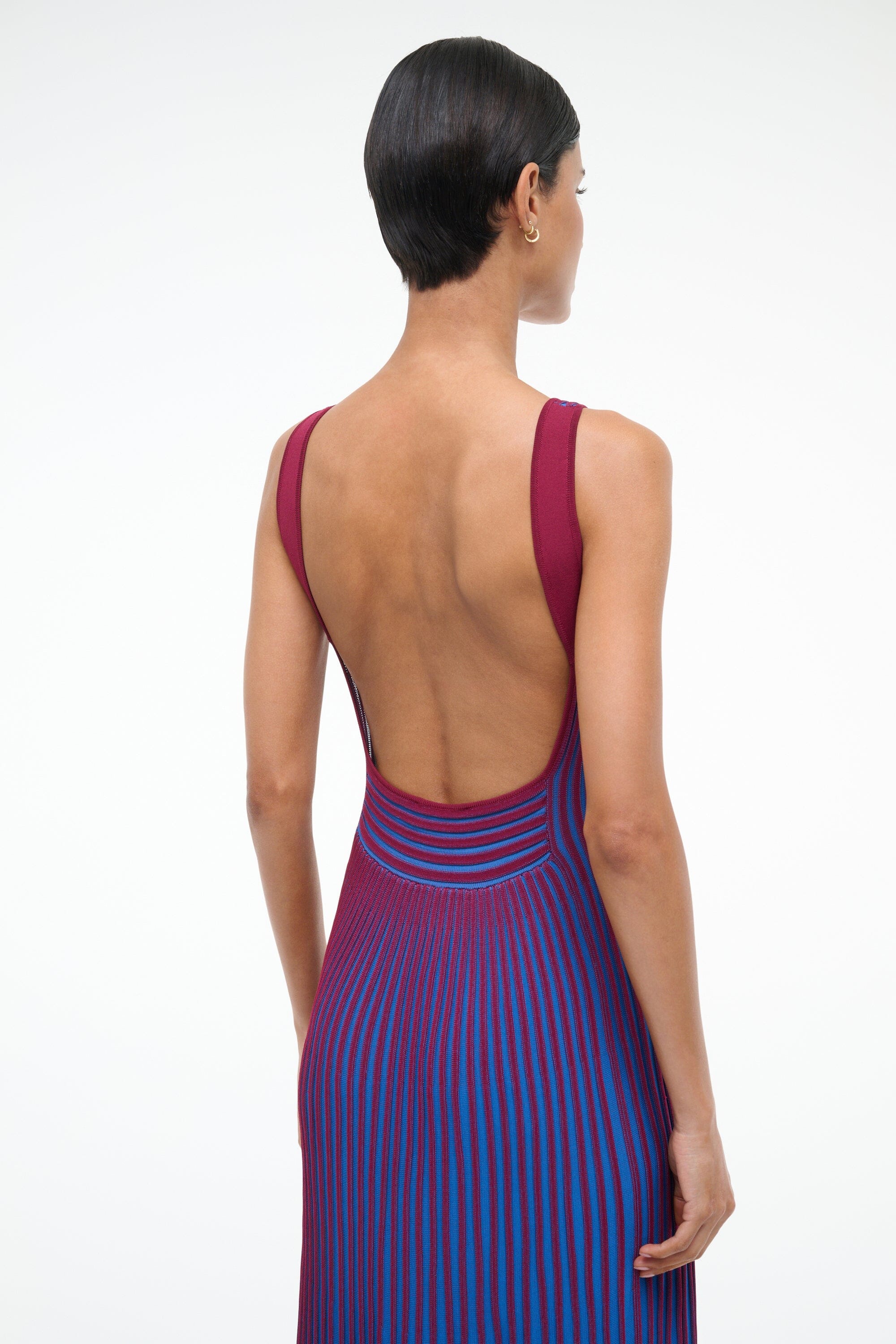CLARETTA DRESS ATLAS - STAUD outlet