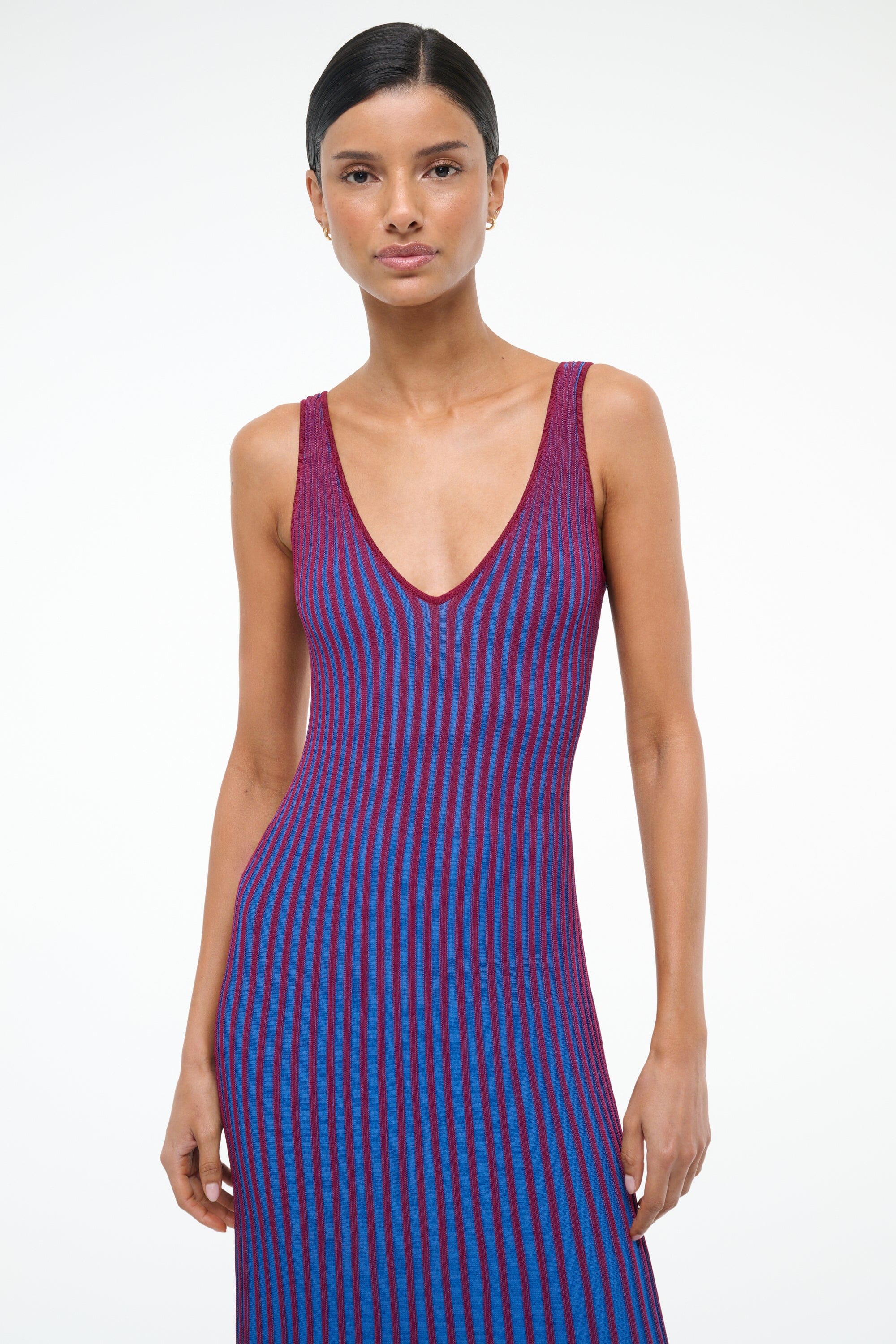 CLARETTA DRESS ATLAS - STAUD outlet