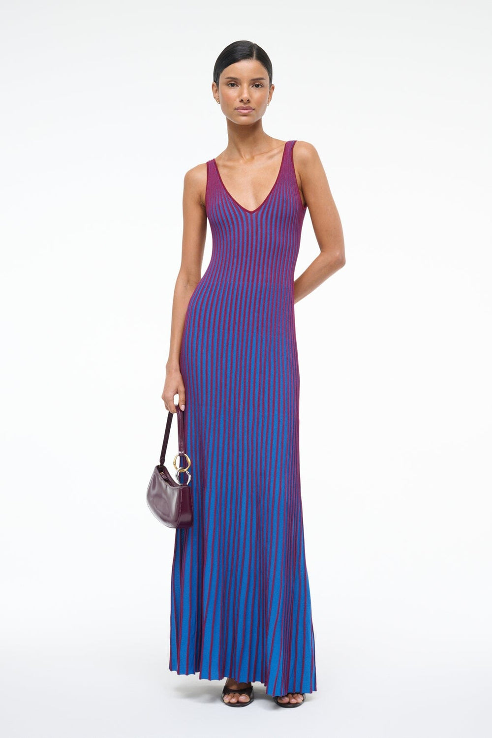 CLARETTA DRESS ATLAS - STAUD outlet