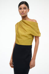 TOPAZ DRESS CHARTREUSE/BLACK - STAUD near me