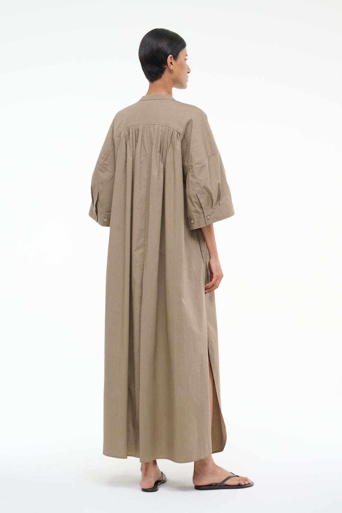 ENZO MAXI DRESS TAUPE - STAUD near me