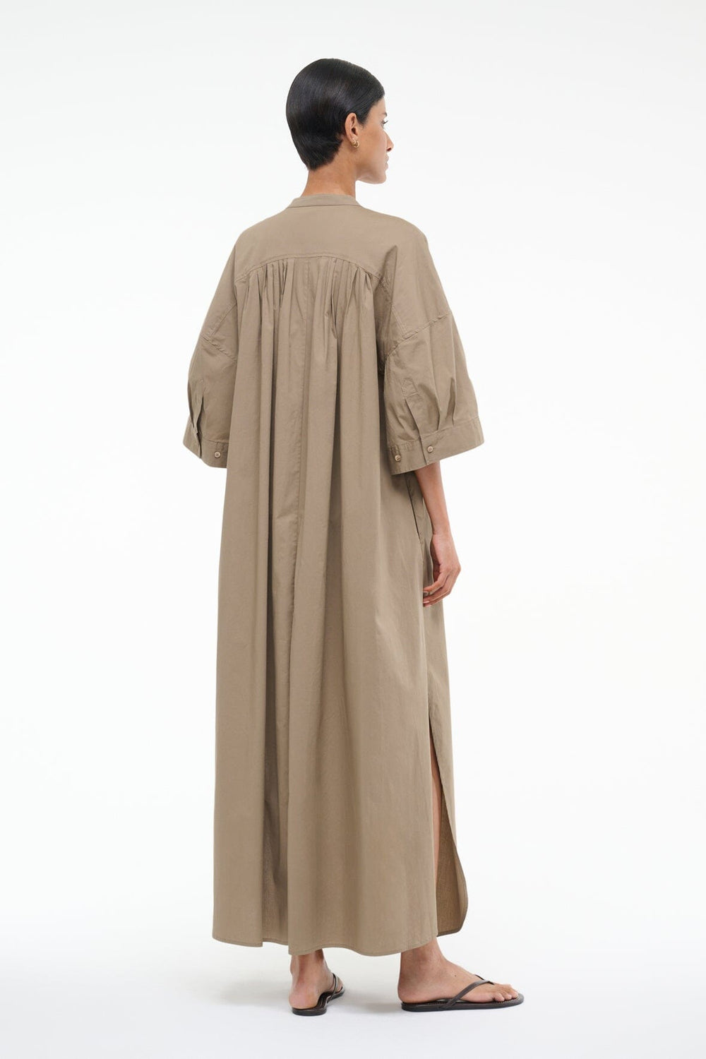 ENZO MAXI DRESS TAUPE - STAUD near me