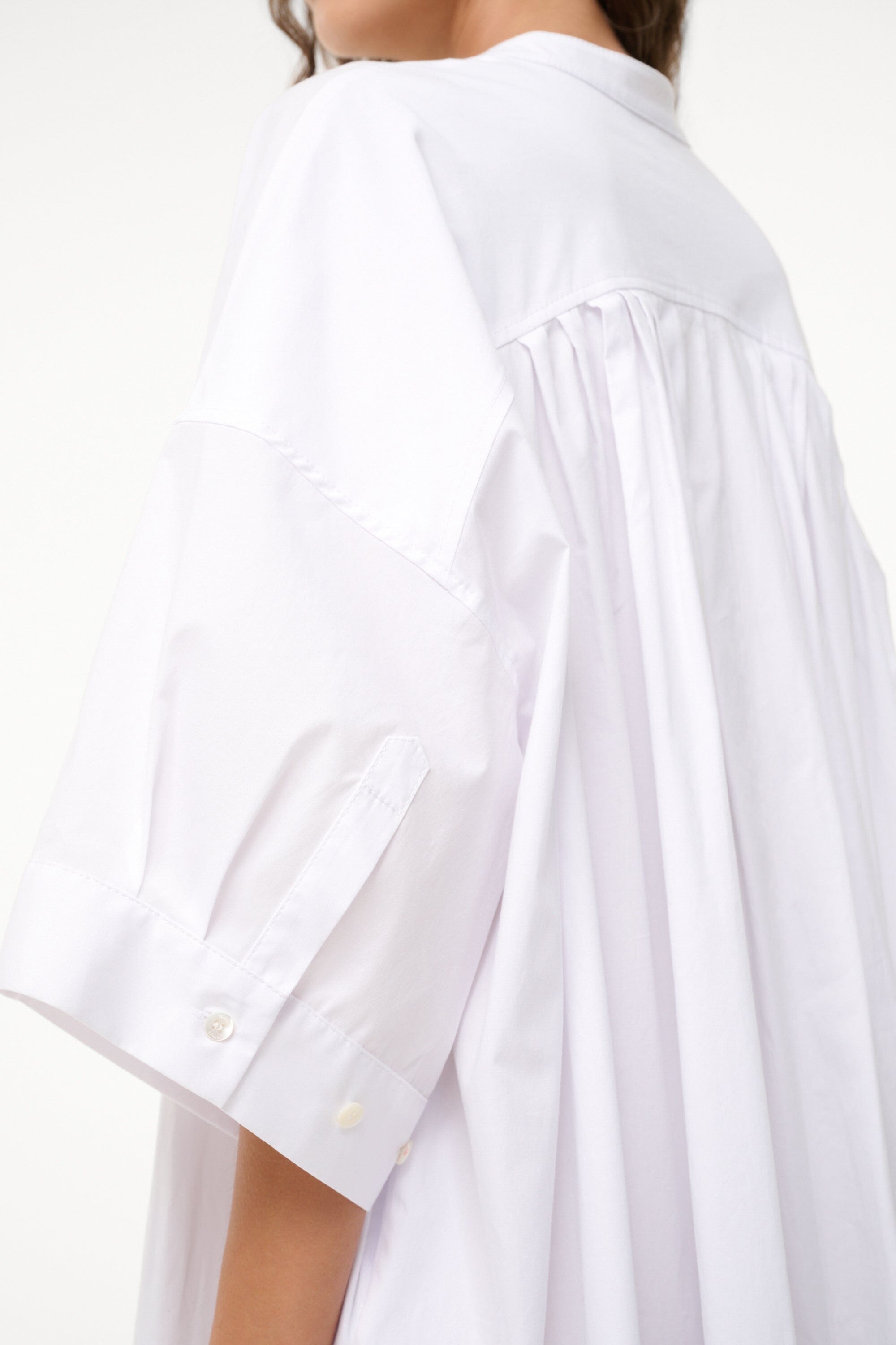 ENZO MAXI DRESS WHITE - STAUD outlet
