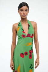 LUCCA SILK DRESS FARMERS MARKET LEAF - STAUD near me