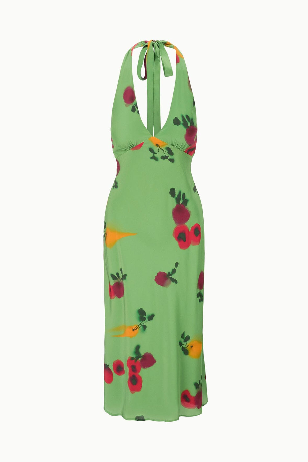 LUCCA SILK DRESS FARMERS MARKET LEAF - STAUD near me
