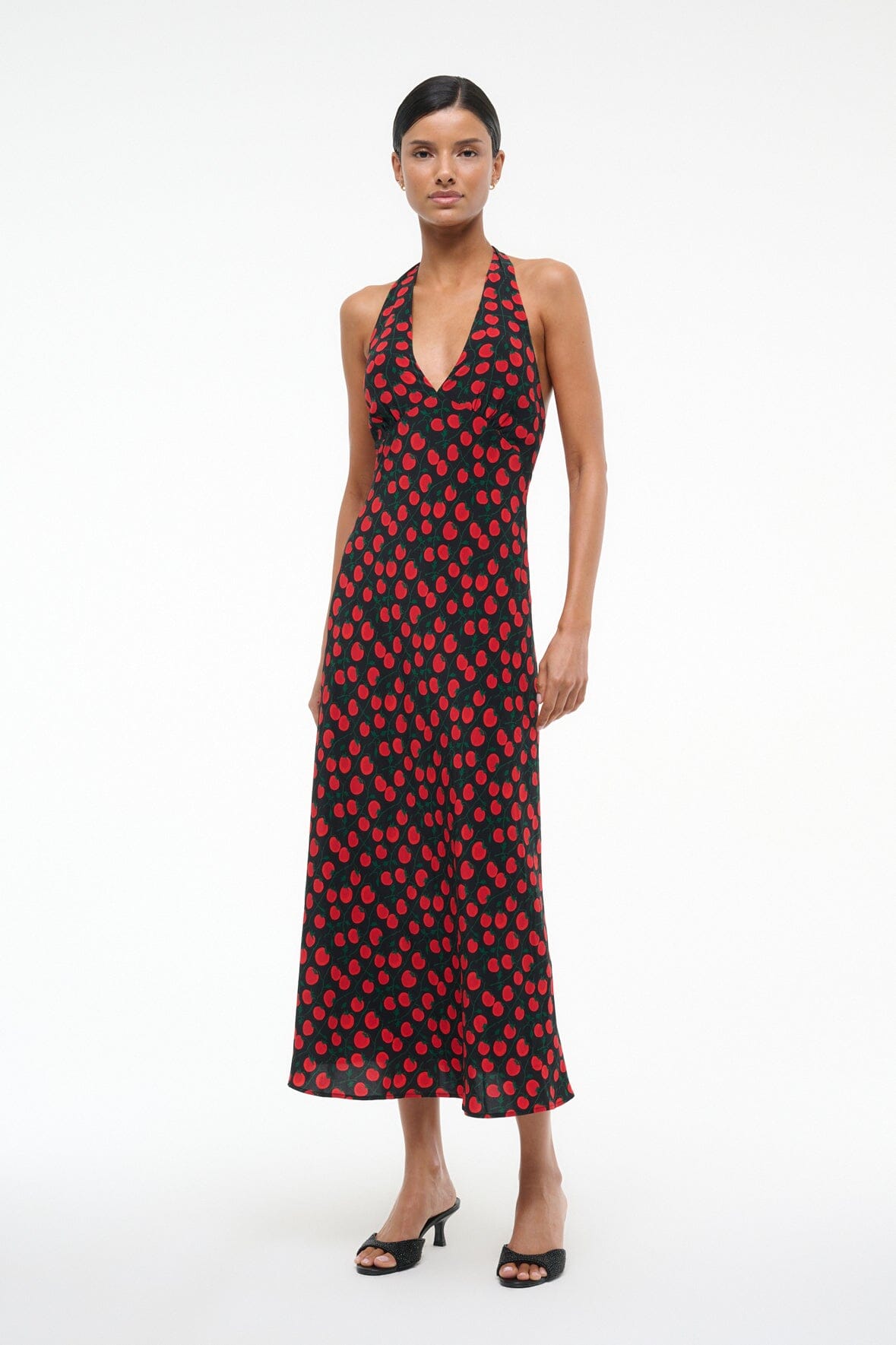 LUCCA DRESS ON THE VINE BLACK - STAUD near me