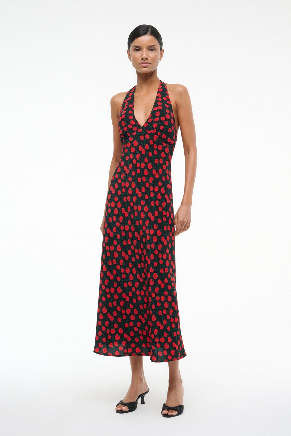 LUCCA DRESS ON THE VINE BLACK - STAUD near me