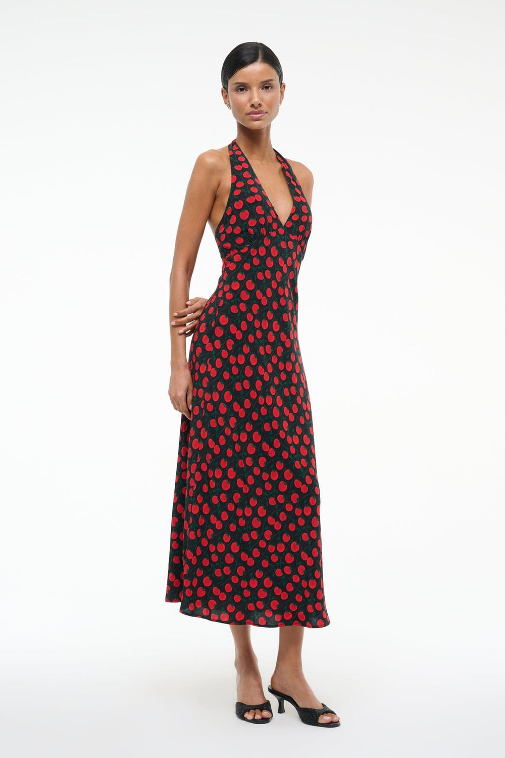LUCCA DRESS ON THE VINE BLACK - STAUD near me