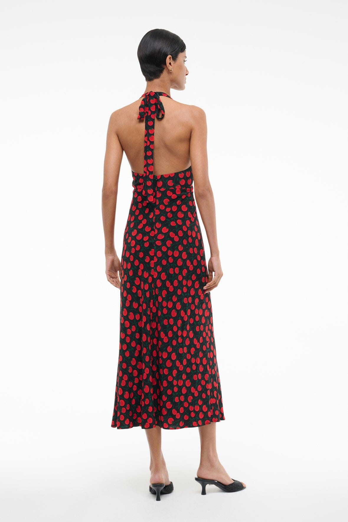 LUCCA DRESS ON THE VINE BLACK - STAUD near me