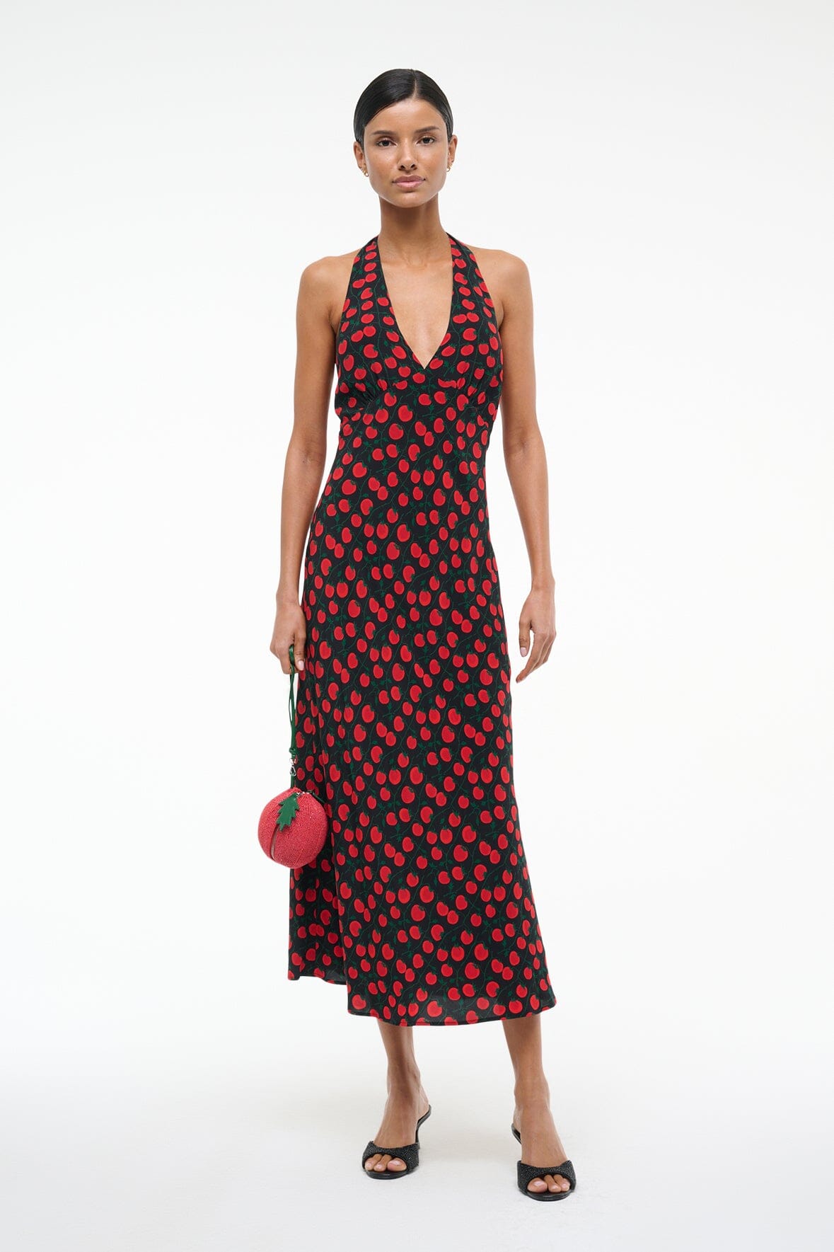 LUCCA DRESS ON THE VINE BLACK - STAUD near me