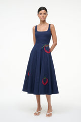 WELLS DRESS NAVY ROMA - STAUD near me