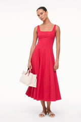 WELLS DRESS CHERRY - STAUD near me