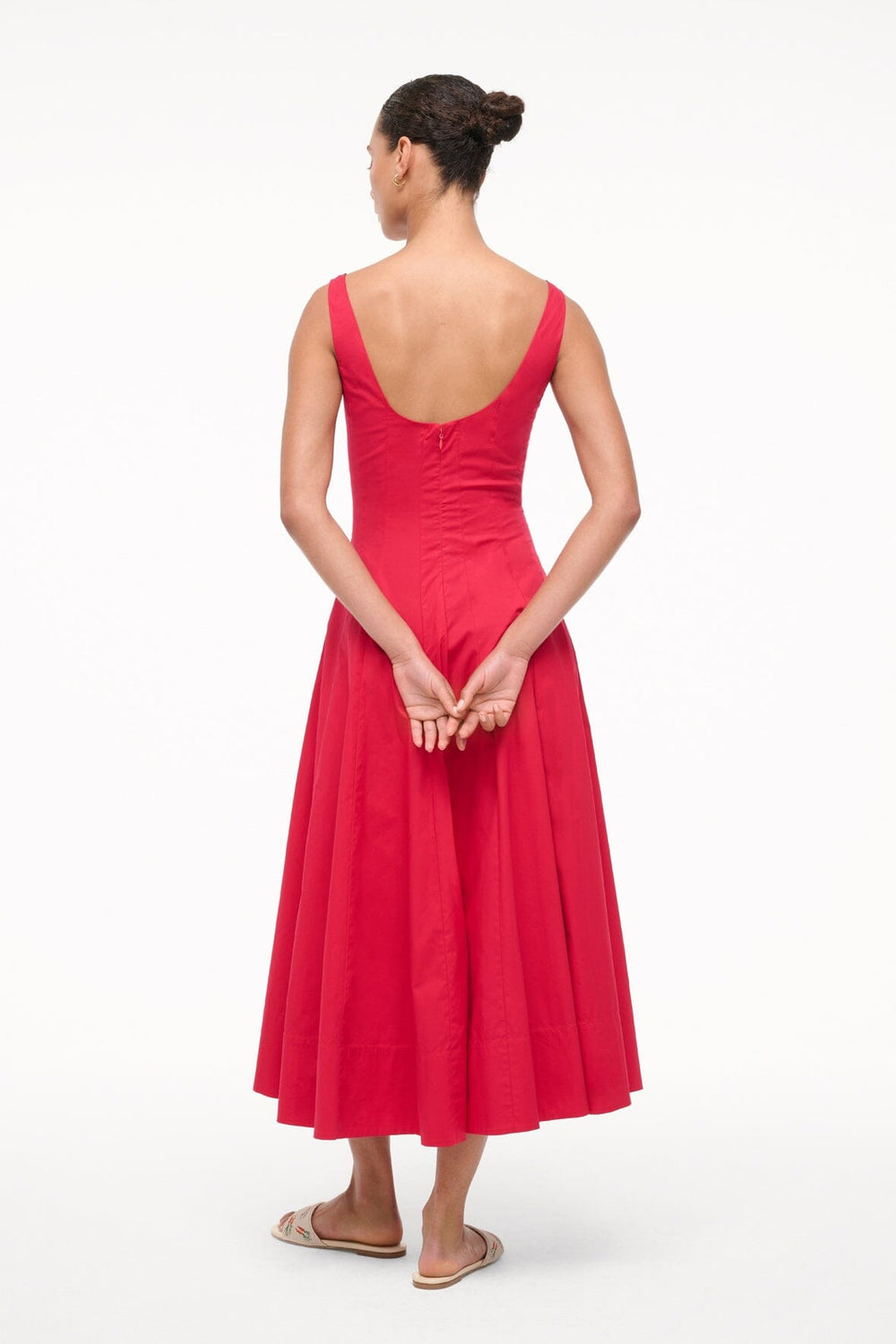 WELLS DRESS CHERRY - STAUD near me