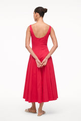 WELLS DRESS CHERRY - STAUD near me