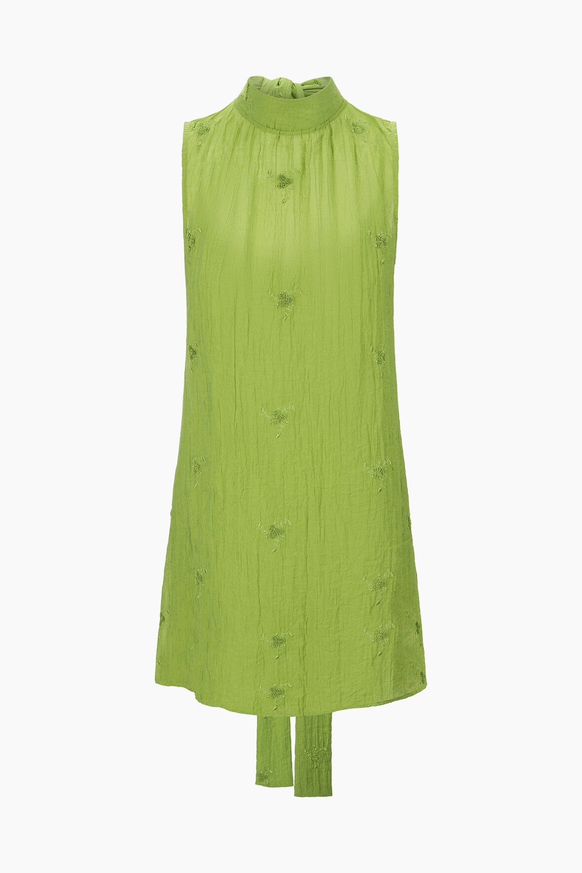 ADDY MINI DRESS GARDEN GREEN - STAUD sale