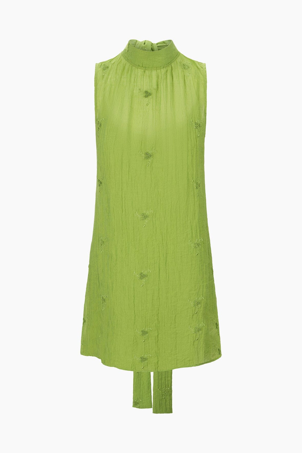 ADDY MINI DRESS GARDEN GREEN - STAUD sale