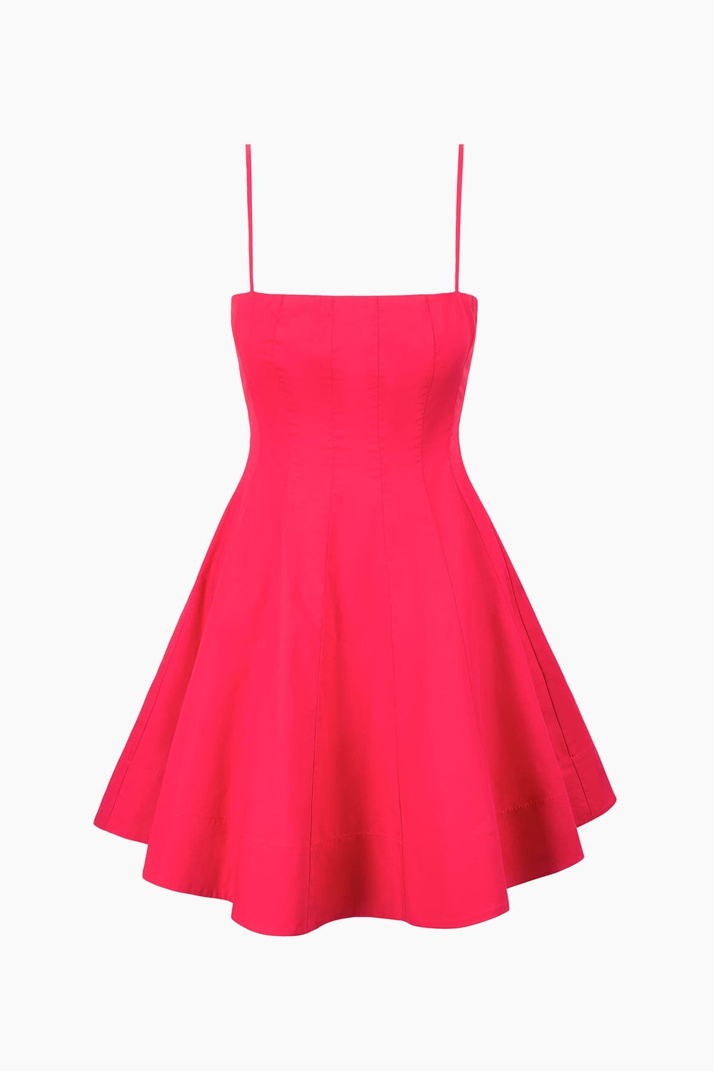 WYLIE MINI DRESS CHERRY - STAUD outlet
