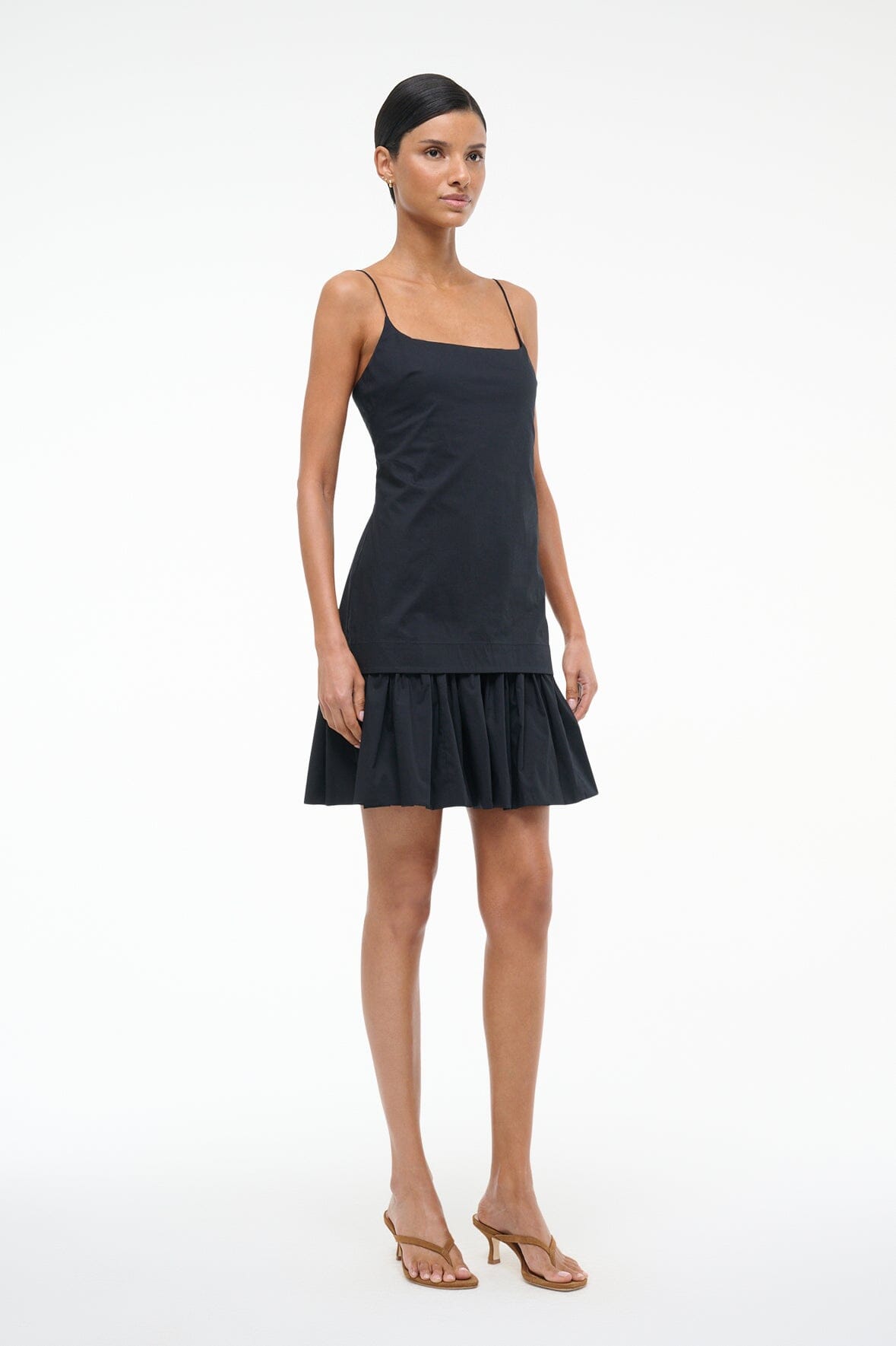 ARI MINI DRESS BLACK - STAUD for sale