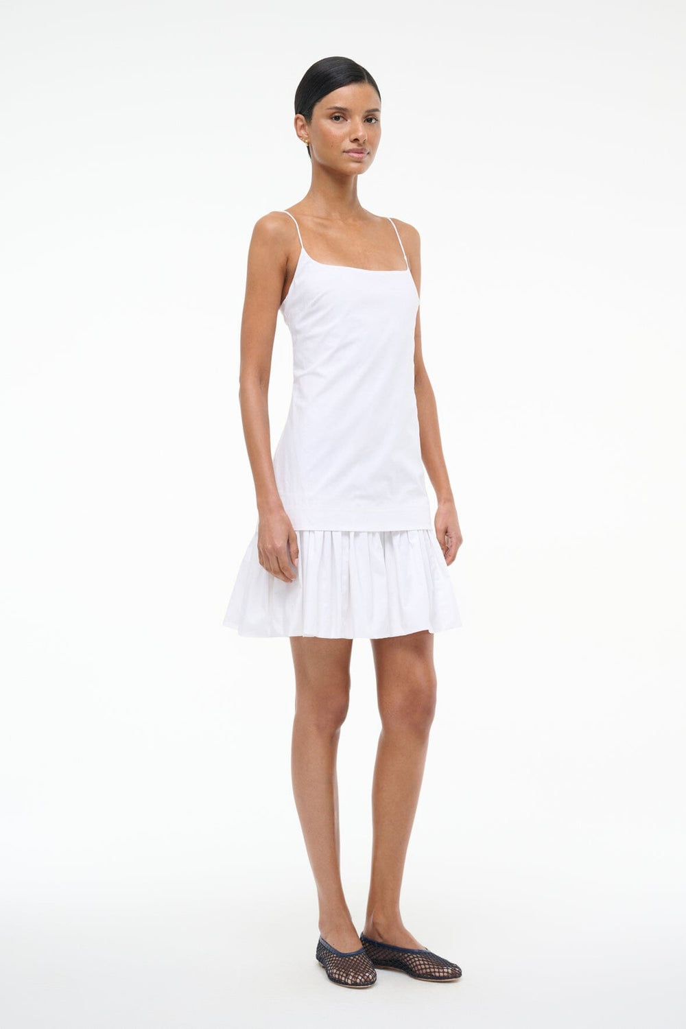 ARI MINI DRESS WHITE - STAUD US