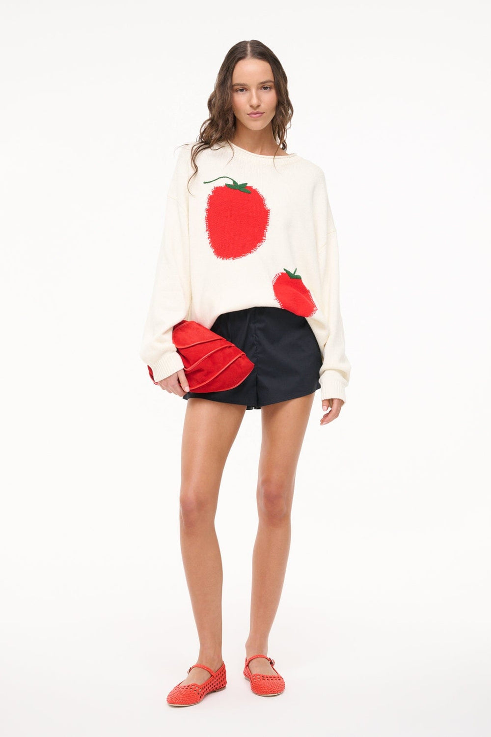 GIADA SWEATER ROMA IVORY - STAUD online