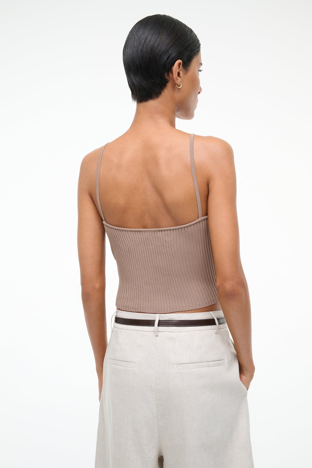 SOLEIL TANK TAUPE - STAUD outlet