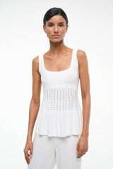 ELLEN TOP IVORY - STAUD US