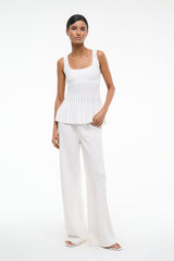 ELLEN TOP IVORY - STAUD US