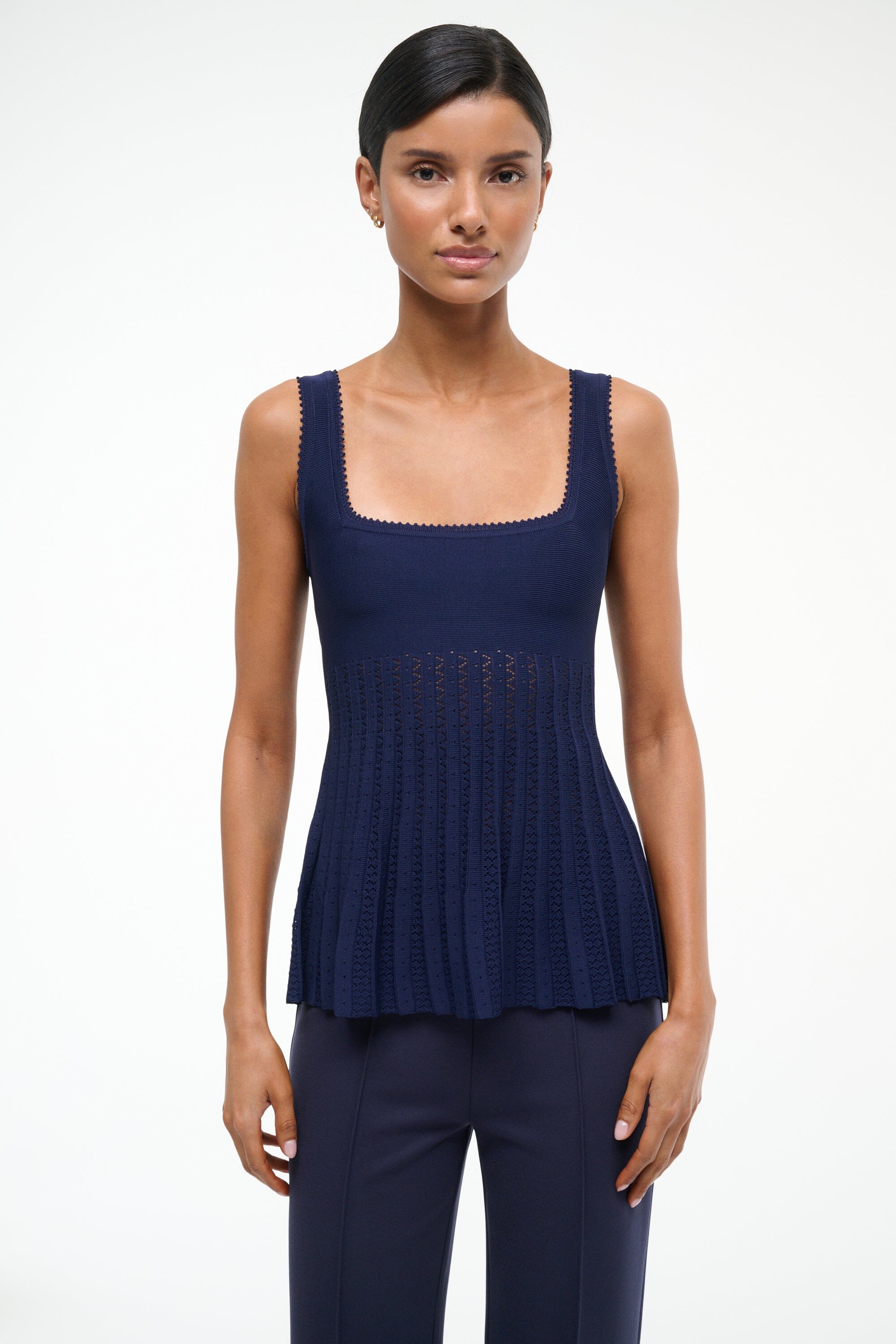 ELLEN TOP NAVY - STAUD US