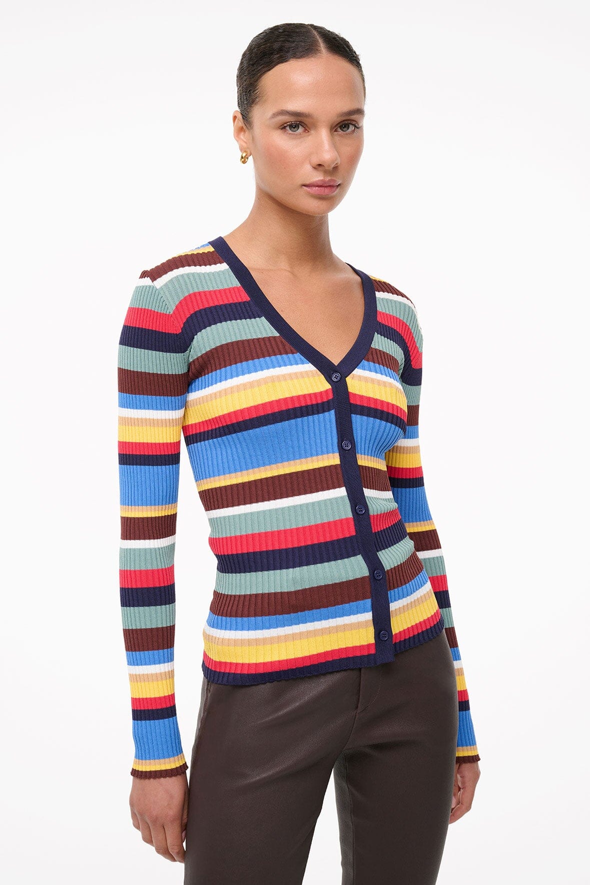CARGO SWEATER MARKET STRIPE - STAUD near me