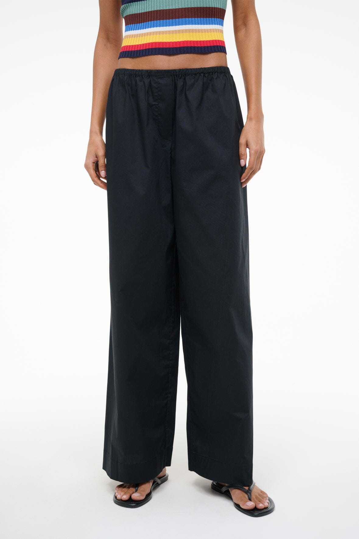 BONFIRE PANT BLACK - STAUD US