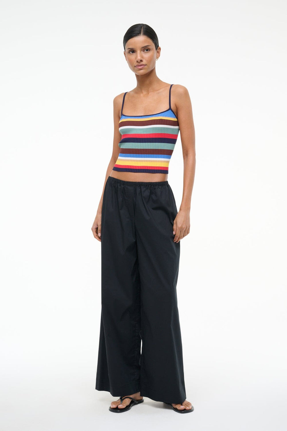 BONFIRE PANT BLACK - STAUD US