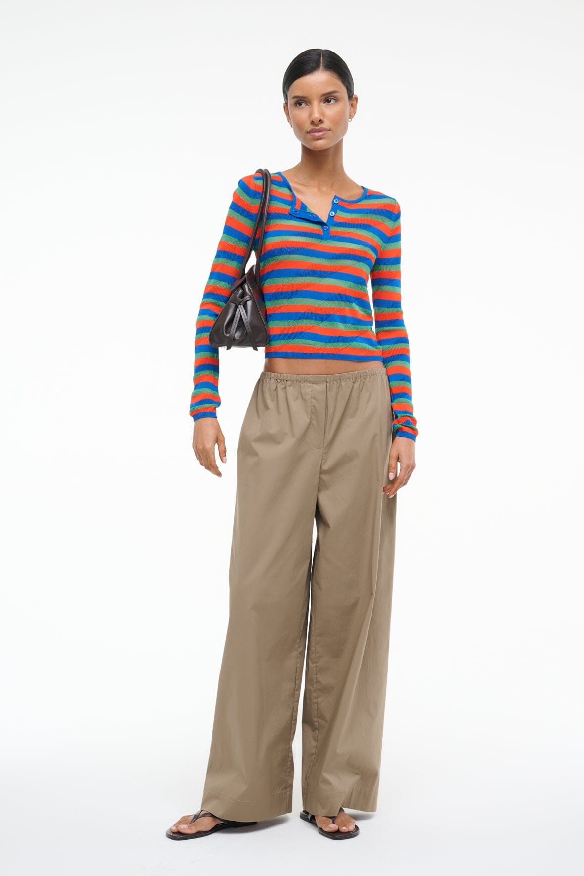 BONFIRE PANT TAUPE - STAUD online