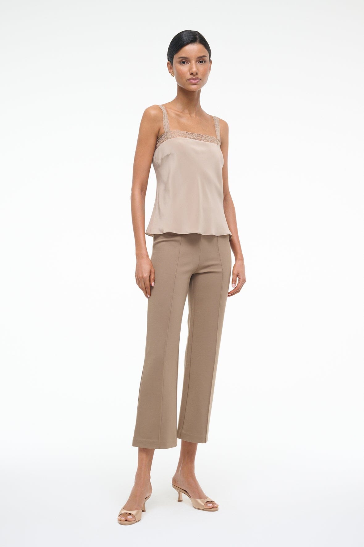 KNACK PANT TAUPE - STAUD US