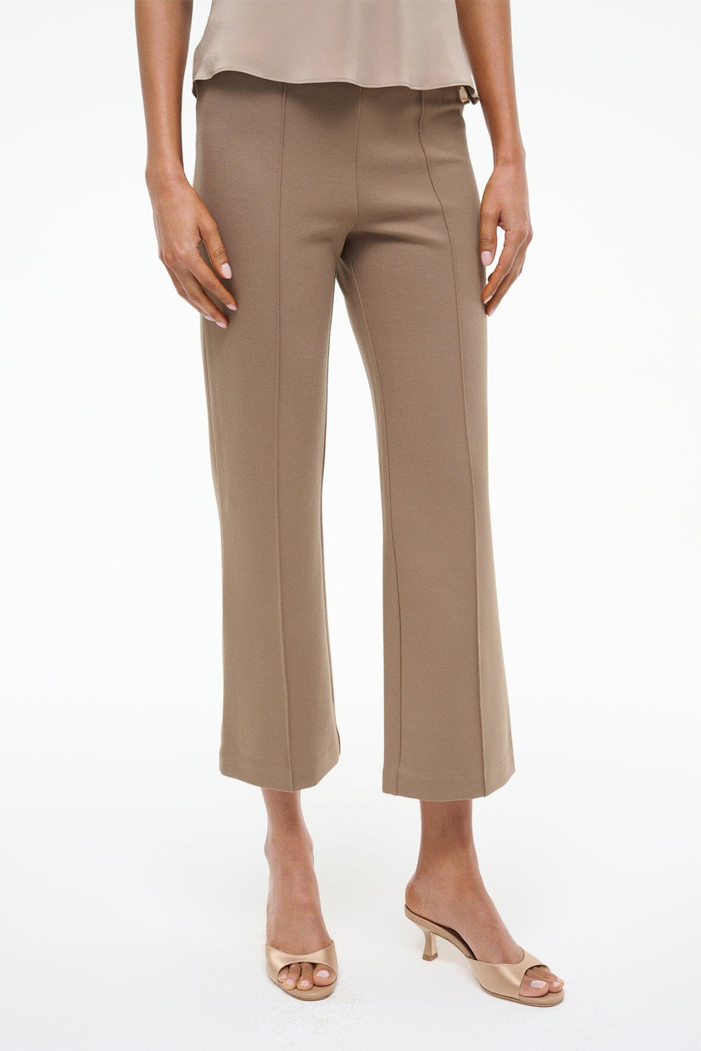 KNACK PANT TAUPE - STAUD US