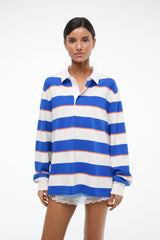 GAVIN SHIRT YACHT RUGBY STRIPE - STAUD sale