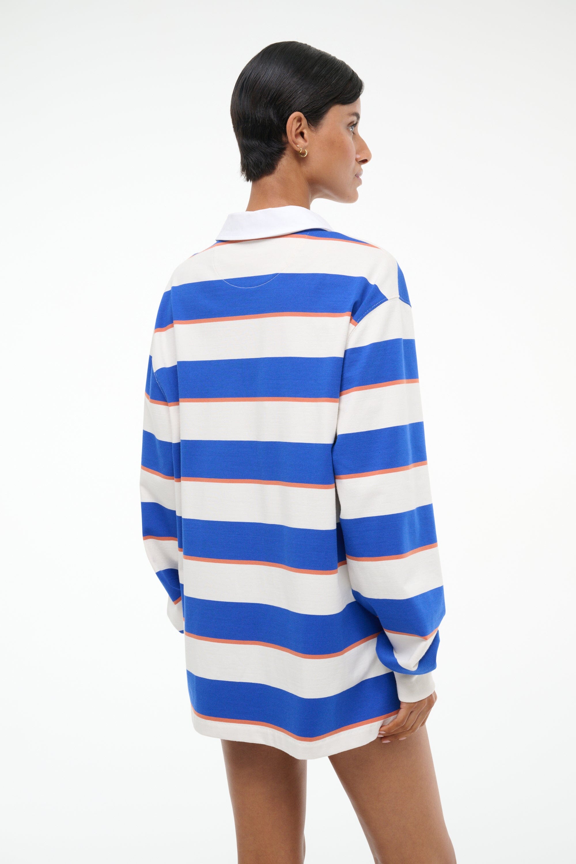 GAVIN SHIRT YACHT RUGBY STRIPE - STAUD sale