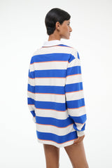 GAVIN SHIRT YACHT RUGBY STRIPE - STAUD sale