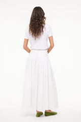 PROCIDA SKIRT WHITE EYELET - STAUD near me